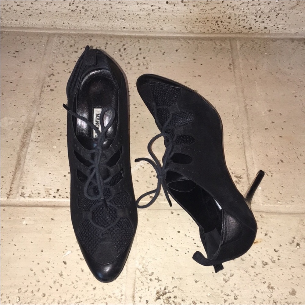Manolo Blahnik booties, size 8 1/2